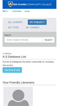 Mobile Screenshot of libguides.mpcc.edu